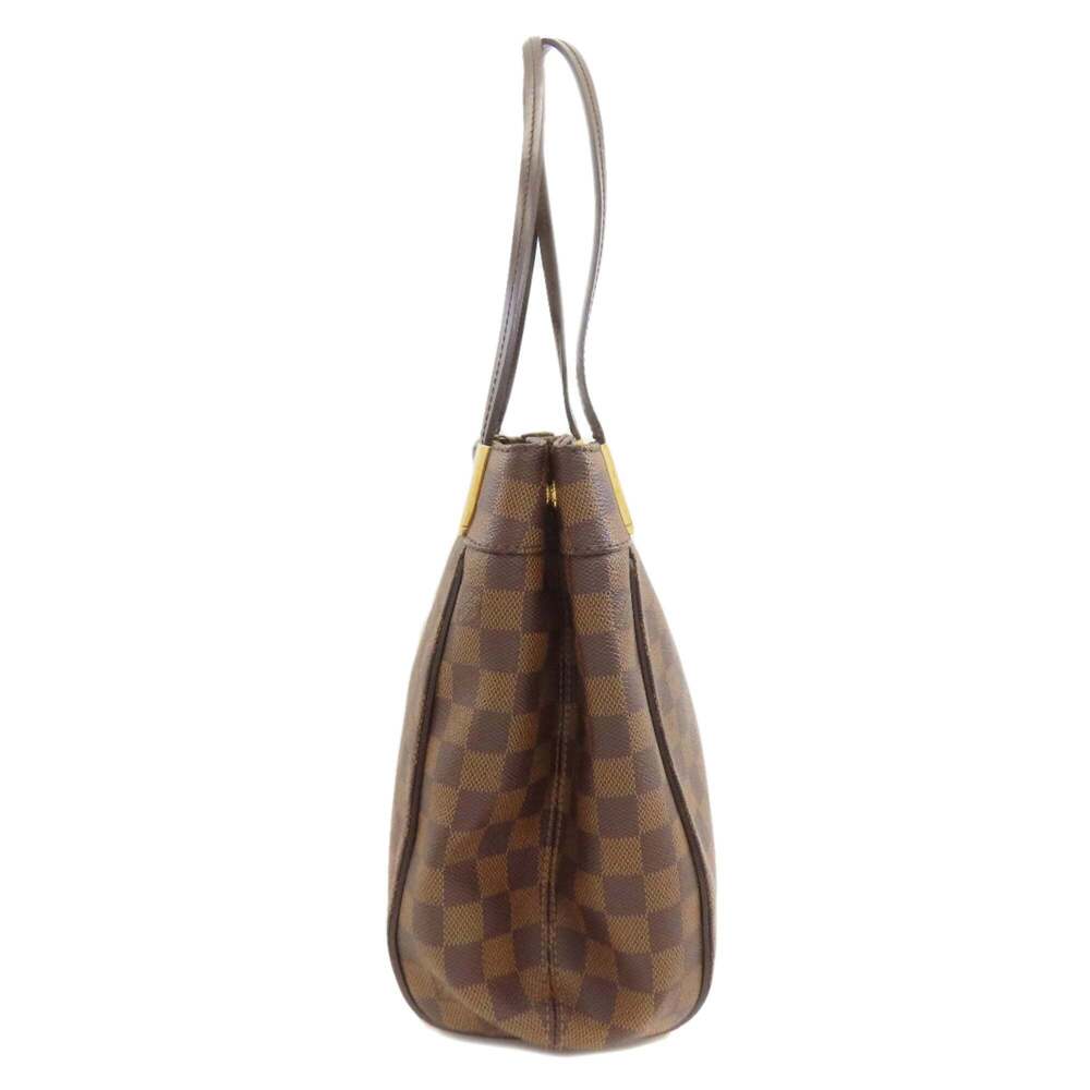LOUIS VUITTON Brown Damier Canvas Tote Bag - Picture 3 of 16